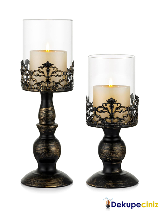 Ev Dekorasyonu Şamdan Arka Plan Temizleme Dekupe Hizmeti